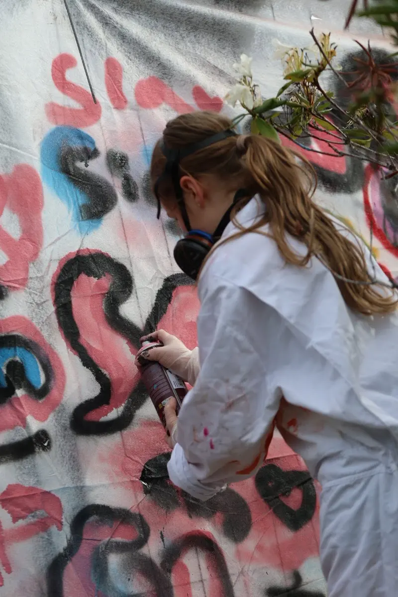 Graffiti på Laavfest 2026, bilde 1